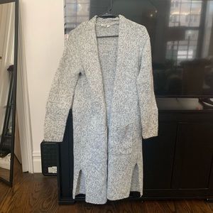 Gap heather grey cardigan